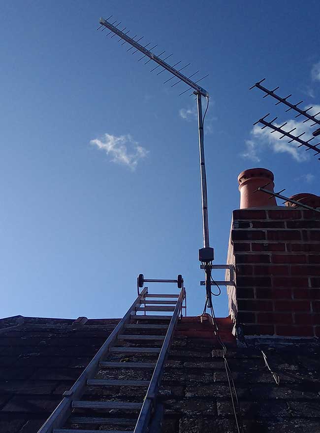 Aerial Installation in Leyland near Preston Digitec Aerial