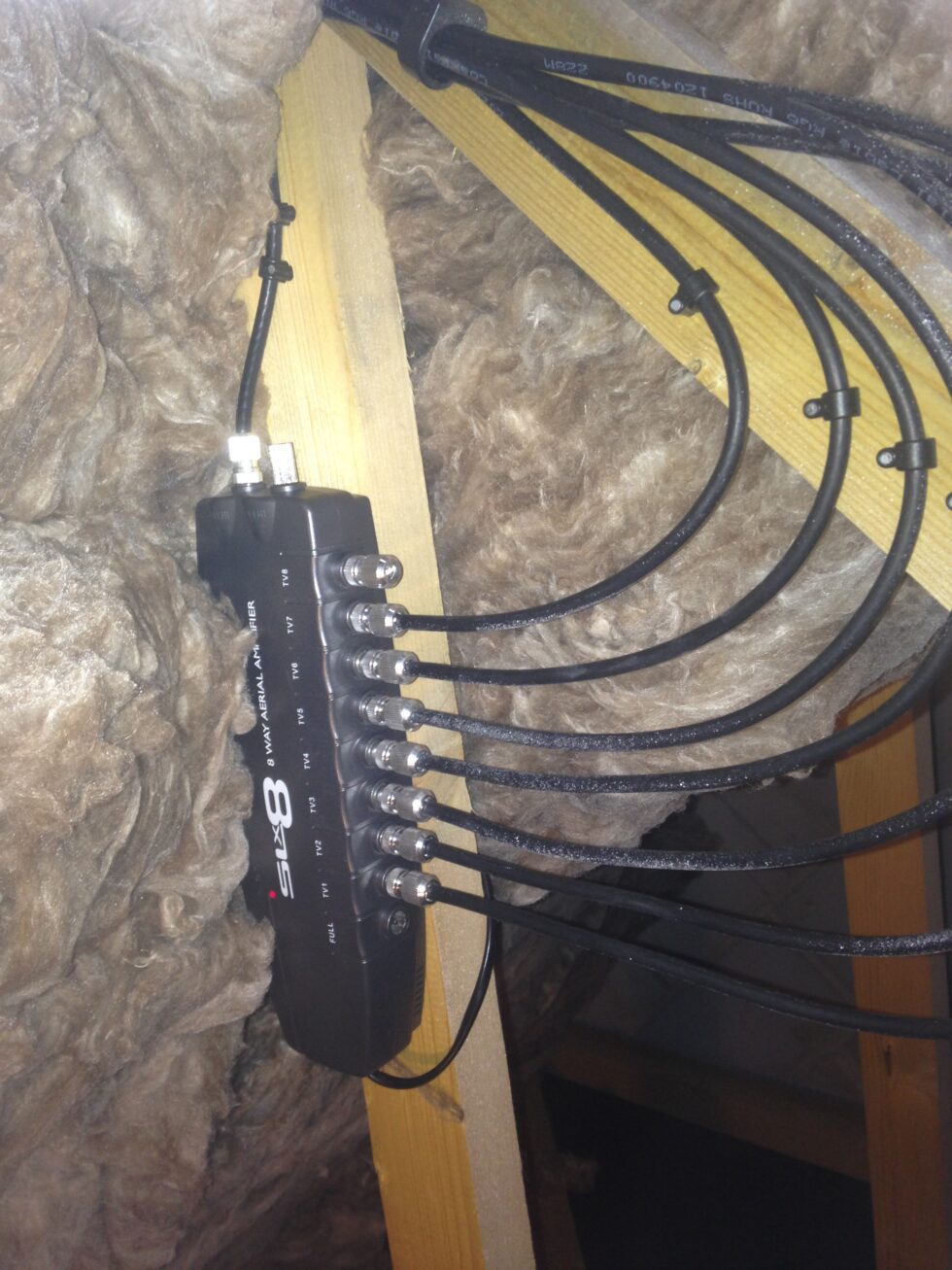 Digital TV Aerial Installation in a loft for New Build Home in